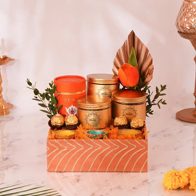 Diwali Golden Indulgence Hamper