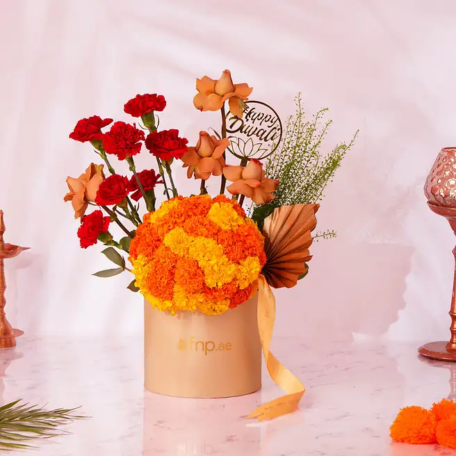 Diwali Blooming Flower Arrangement