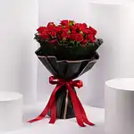 Enchanted Red Roses Led Light Bouquet