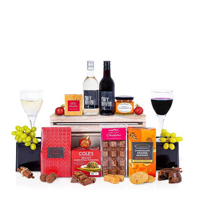 Wine And Sweets Treats Hamper uk | Gift Wine And Sweets Treats Hamper- FNP