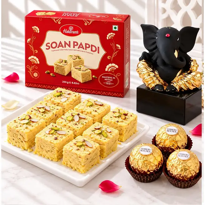 Soan Papdi N Divine Ganesha Set