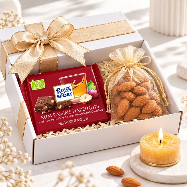 Rum Raisin Glow Letterbox