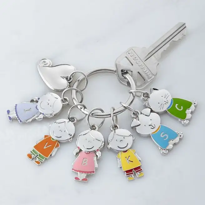 Character Charm Hearts Key Ring usa | Gift Character Charm Hearts Key ...