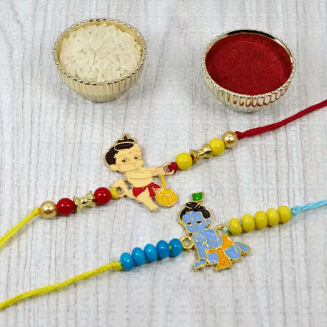 Adorable Kids Rakhis Set usa | Gift Adorable Kids Rakhis Set- FNP