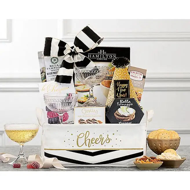 New Year Special Sweet And Savoury Treats Hamper usa | Gift New Year ...