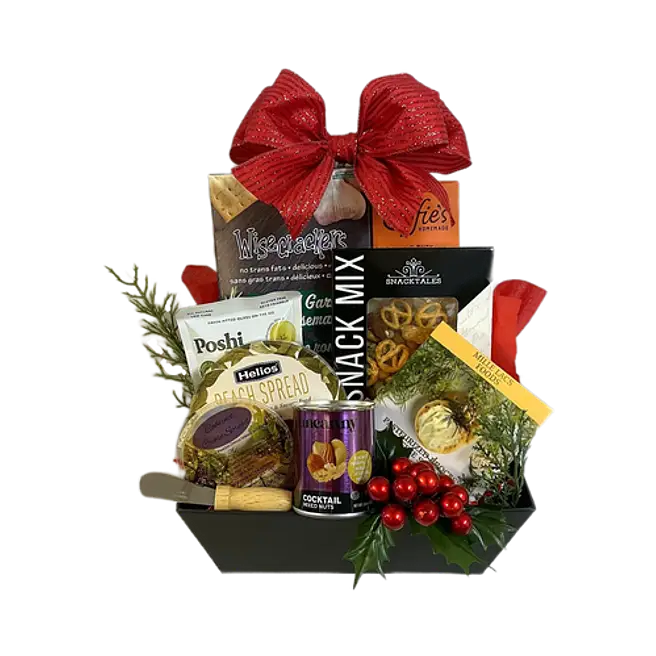 Christmas Wishes Sweet And Savoury Treats Hamper usa | Gift Christmas ...