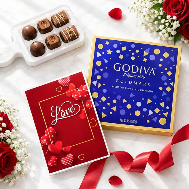 Luxury Godiva Love Special Gift Combo
