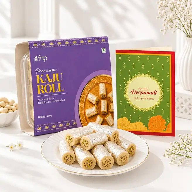 Delicious Kaju Roll Diwali Gift