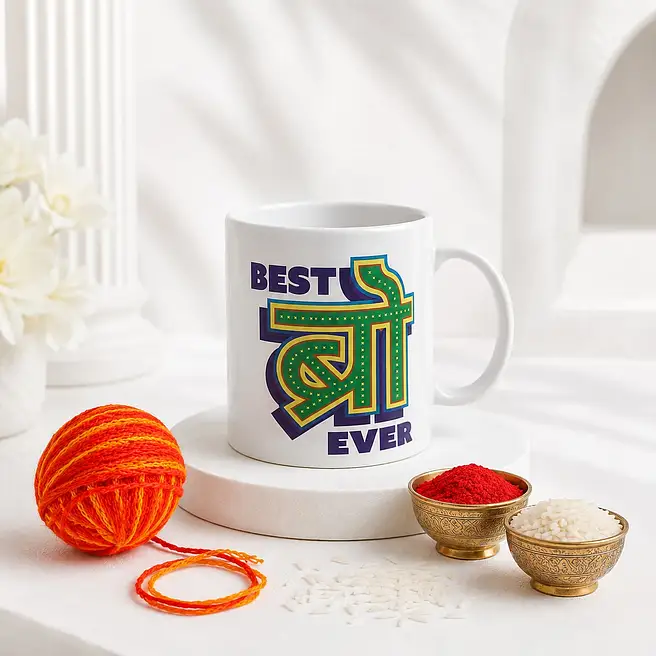 Best Bro Ever Mug With Essentials