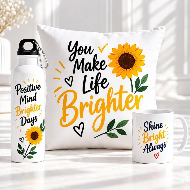 Shine Bright Positivity Gift Set