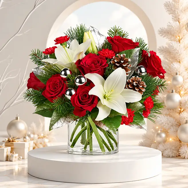 Frosty Forest Bouquet