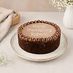 Double Chocolate Cake With Personalization