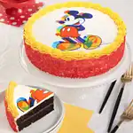 Mickey Mouse Chocolate Cake