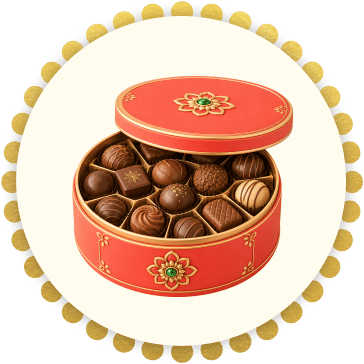 With Chocolates