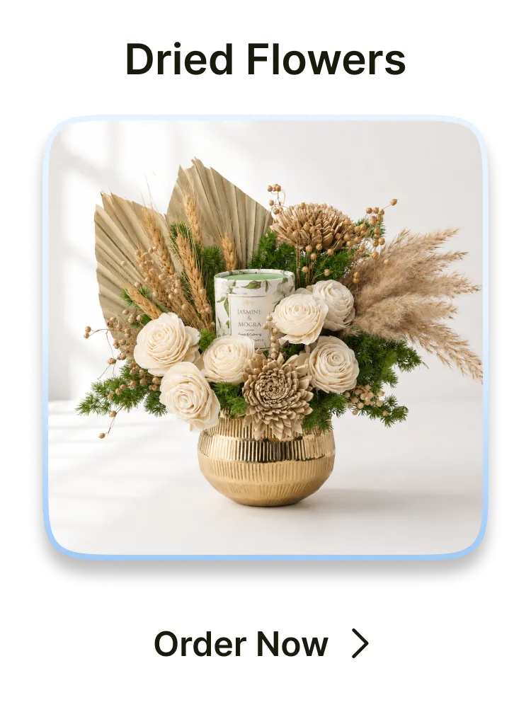 View dried flowers