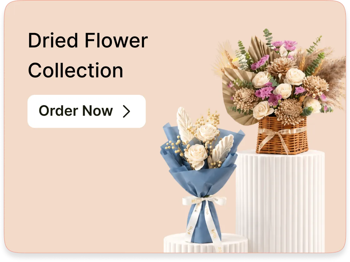 View dried flowers
