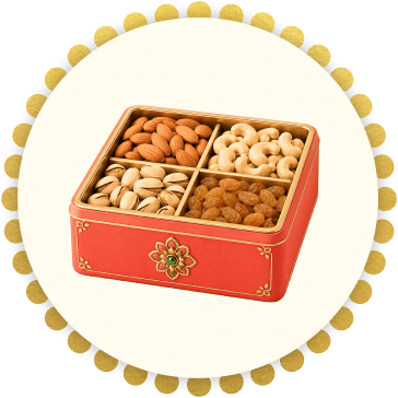 With Dryfruits