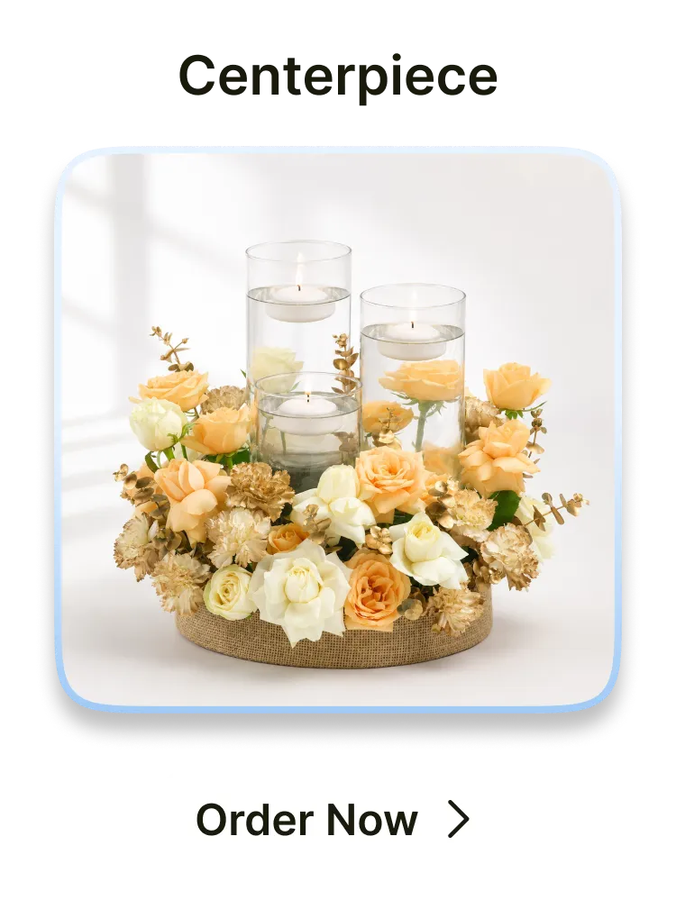 View centerpiece flowers